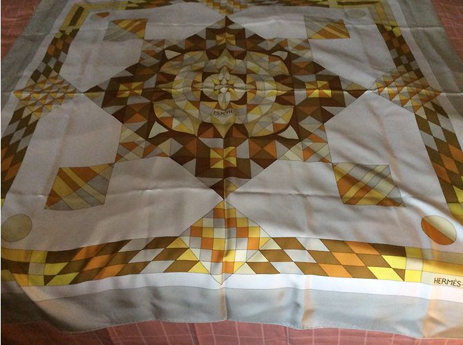 Hermès «Psyché» Xaile Multicor - vista 12