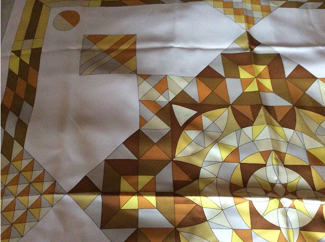 Hermès «Psyché» Xaile Multicor - vista 15