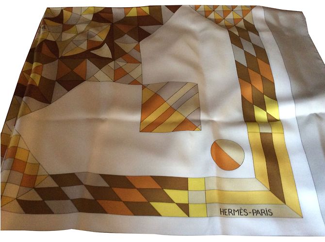 Hermès «Psyché» Xaile Multicor - vista 2