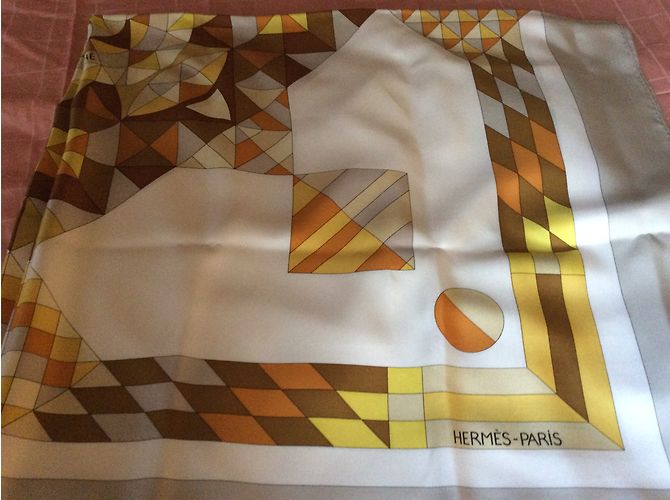 Hermès «Psyché» Xaile Multicor - vista 4