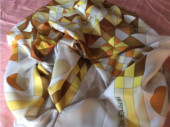 Hermès «Psyché» Xaile Multicor - vista 5