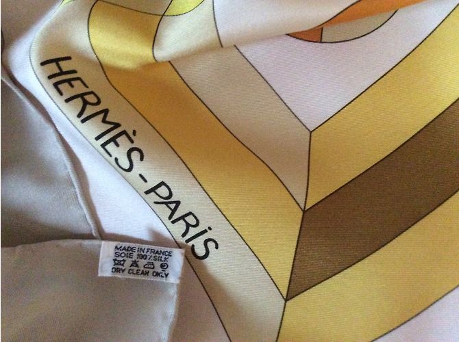 Hermès «Psyché» Xaile Multicor - vista 6