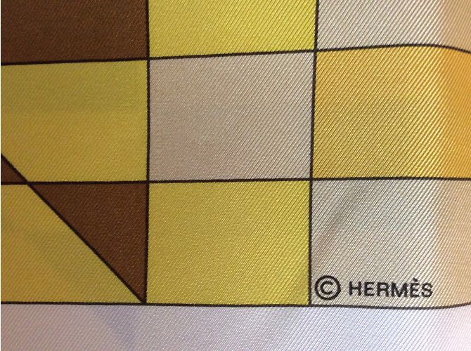 Hermès «Psyché» Xaile Multicor - vista 7