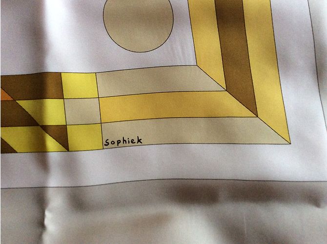 Hermès «Psyché» Xaile Multicor - vista 8