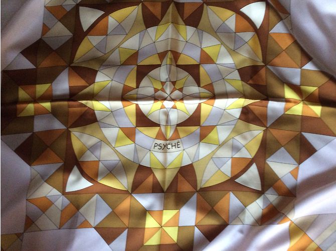 Hermès «Psyché» Xaile Multicor - vista 9