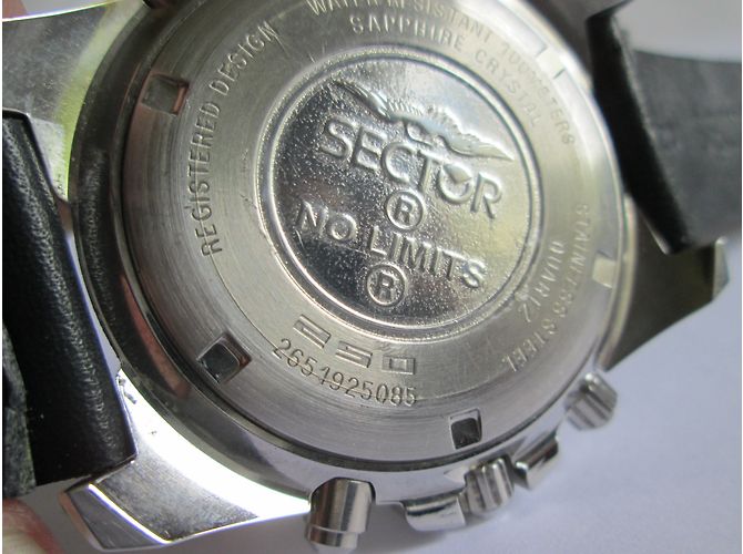 Autre Marque Relógio Sector No Limits 250 de aço Prata - vista 7