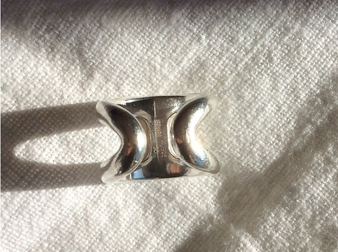 Hermès Anillo de osmose Plata - vista 12
