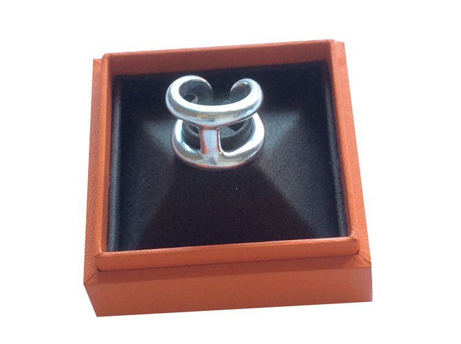 Hermès Anillo de osmose Plata - vista 2