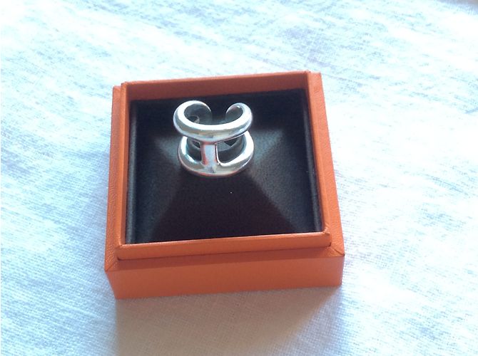 Hermès Anillo de osmose Plata - vista 5