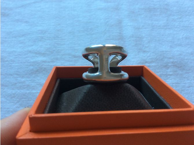 Hermès Anillo de osmose Plata - vista 6