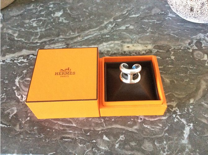 Hermès Anillo de osmose Plata - vista 9