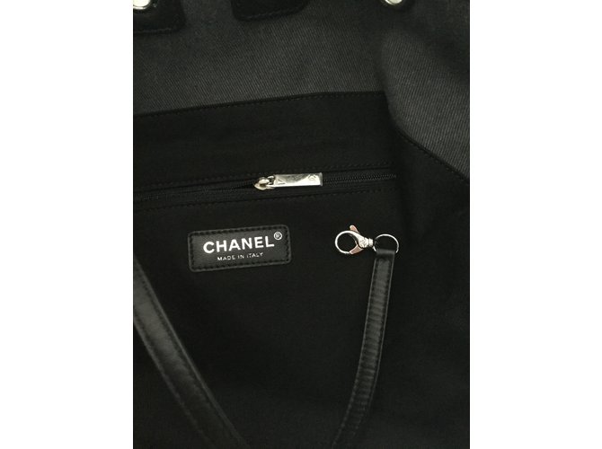 Chanel Deauville Grigio antracite - vista 6