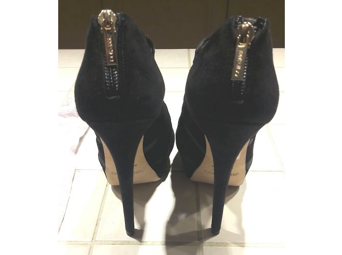 Jimmy Choo Pumps Schwarz Hirschleder 37 - Ansicht 4