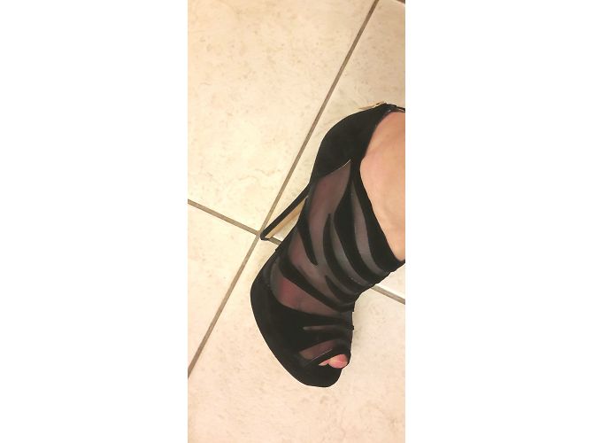 Jimmy Choo Pumps Schwarz Hirschleder 37 - Ansicht 5