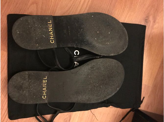 Chanel Sandalen Schwarz - Ansicht 5