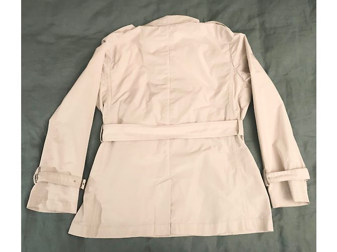 Gerard Darel Trenchcoat Weiß Polyester - Ansicht 5