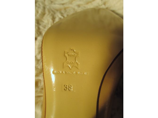 Autre Marque Muli Petra in pelle beige - vista 8