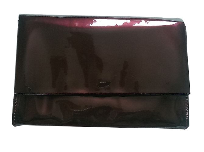 Autre Marque Funda Narciso Rodriguez Rojo Oscuro Piel Sintética Barnizada Burdeos - vista 2