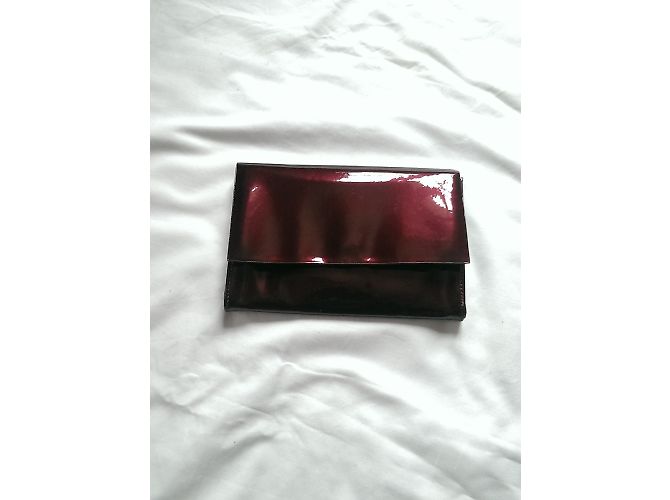 Autre Marque Funda Narciso Rodriguez Rojo Oscuro Piel Sintética Barnizada Burdeos - vista 3