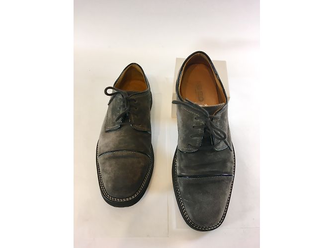 Kenzo Scarpe stringate in pelle di cervo grigio scuro Grigio antracite - vista 2