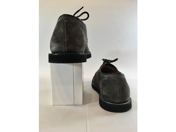 Kenzo Scarpe stringate in pelle di cervo grigio scuro Grigio antracite - vista 6