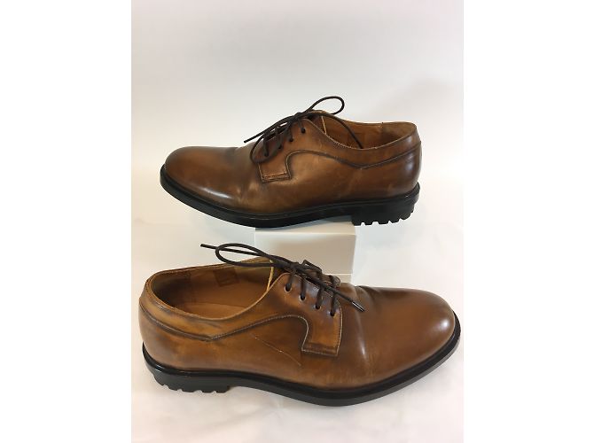 Paul & Joe Scarpe stringate in pelle color caramello - vista 6