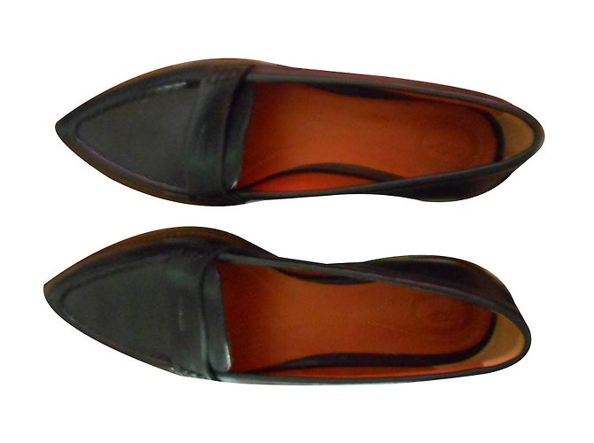 Mocassini Trussardi in pelle nera 38 Nero - vista 2