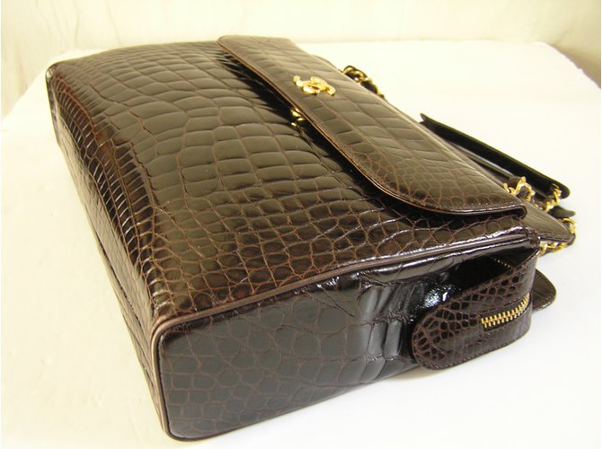 Chanel Handtaschen Dunkelbraun - Ansicht 4