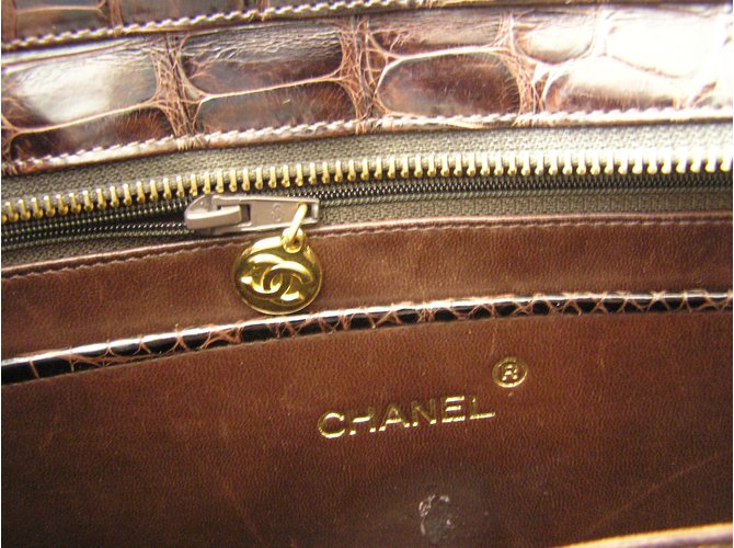 Chanel Handtaschen Dunkelbraun - Ansicht 5