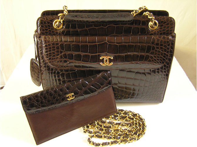 Chanel Handtaschen Dunkelbraun - Ansicht 6