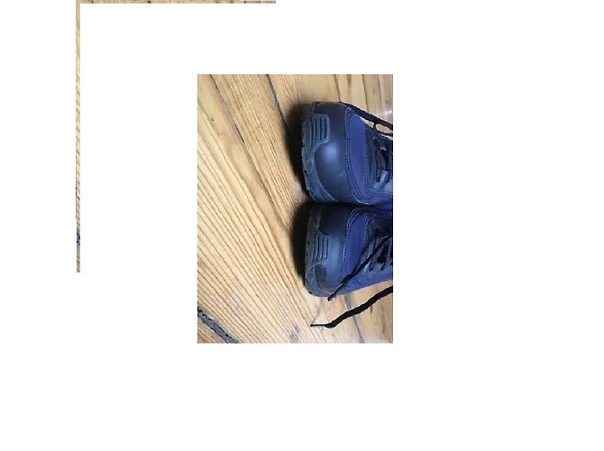 Sneakers Chanel Blu Neoprene - vista 4