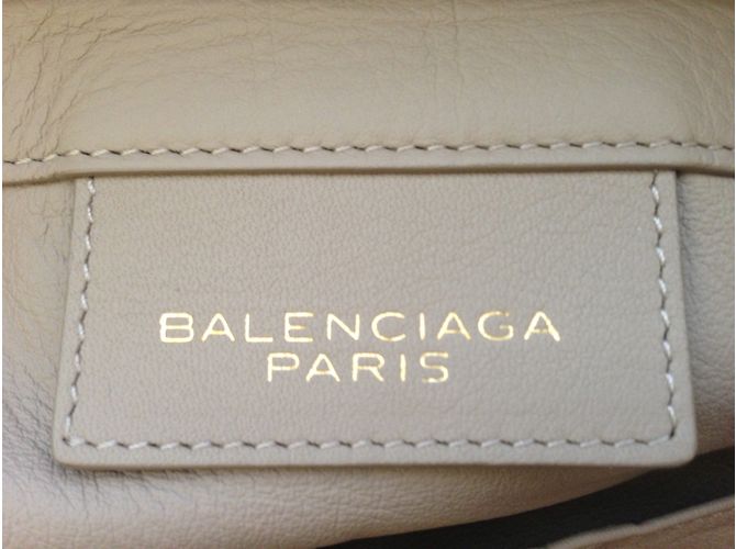 Borsa Balenciaga in pelle color ebano - vista 5