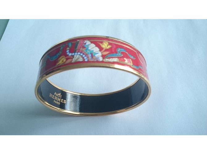 Hermès Armband Orange Metall - Ansicht 4