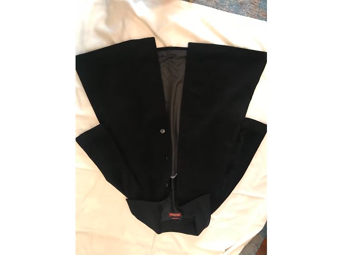 Abrigo de lana Max Mara negro - vista 3