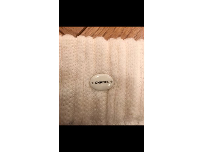 Chanel calzini al ginocchio Crudo - vista 2