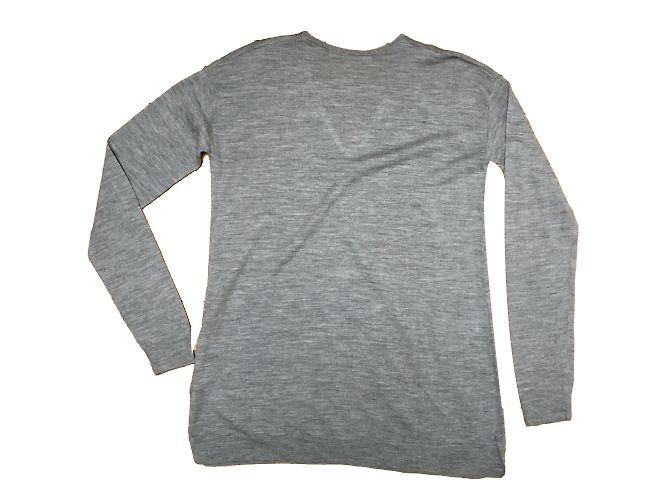 Uniqlo Pull long col V - vue 2