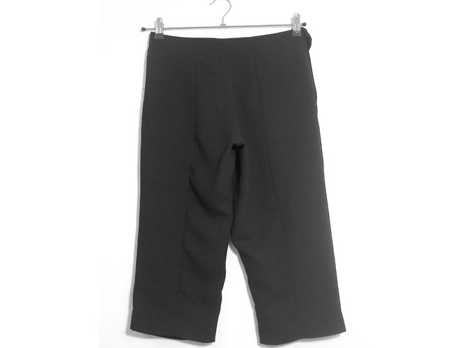 Pantaloncini in crepe neri Jil Sander Nero - vista 2