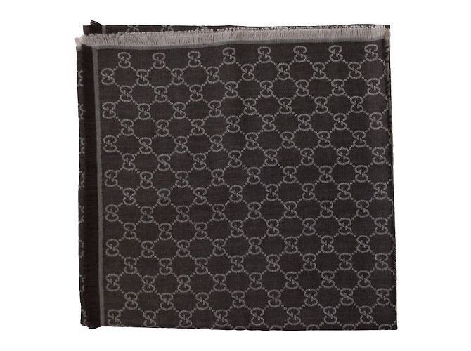 SCIARPA GUCCI GGWEB NUOVO COLORE MARRONE - vista 2