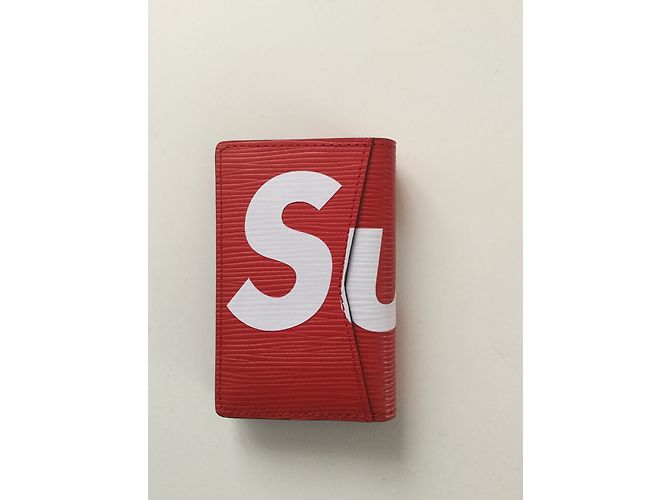 Louis Vuitton x Supreme Pocket Organizer Rosso - Ansicht 4