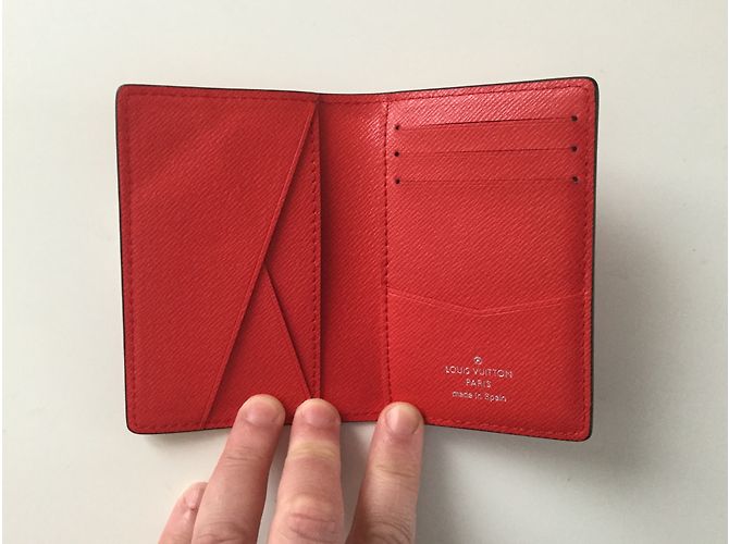 Louis Vuitton x Supreme Pocket Organizer Rosso - Ansicht 5
