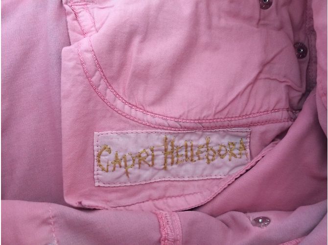 Pantalones cortos Notify de algodón rosa - vista 6