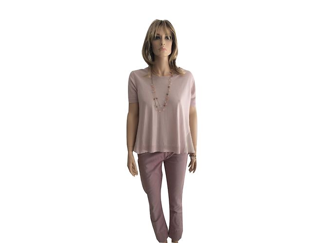 Pantalones cortos Notify de algodón rosa - vista 7