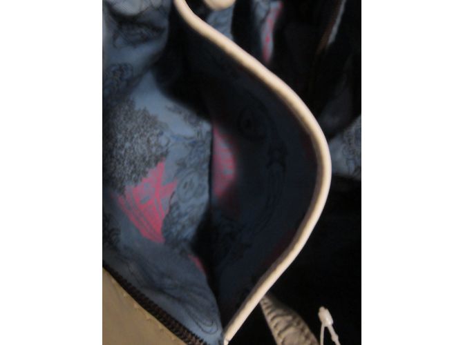 Borsa a mano Lancel Angelina in pelle bianca Bianco - vista 6