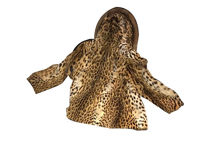 Autre Marque Chaqueta Russie de zibeline estampado leopardo Estampado de leopardo - vista 2
