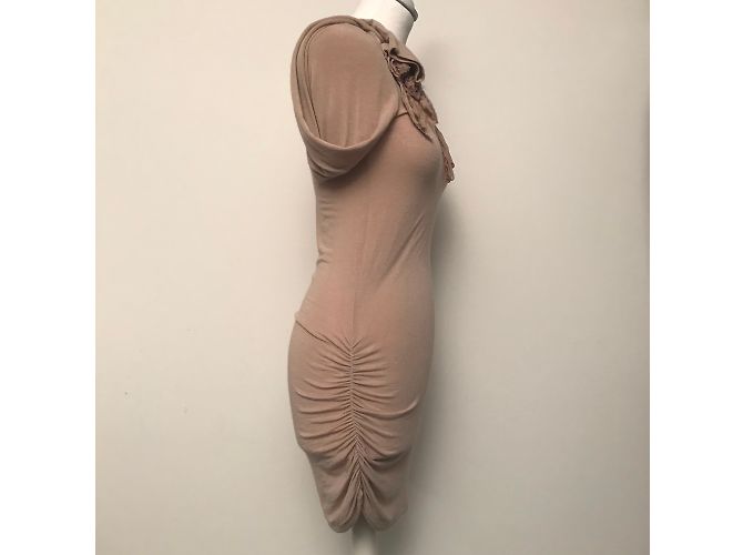 Patrizia Pepe Minirock Beige Viskose XS - Ansicht 3