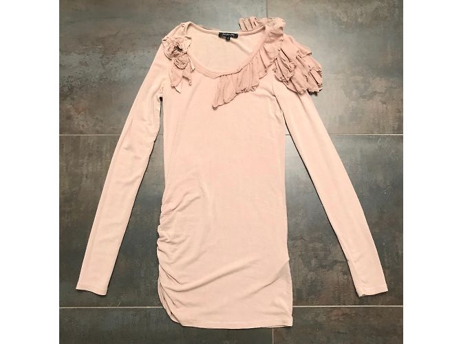 Patrizia Pepe Minirock Beige Viskose XS - Ansicht 5