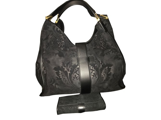 Borsa Gucci in pelle nera Nero - vista 2