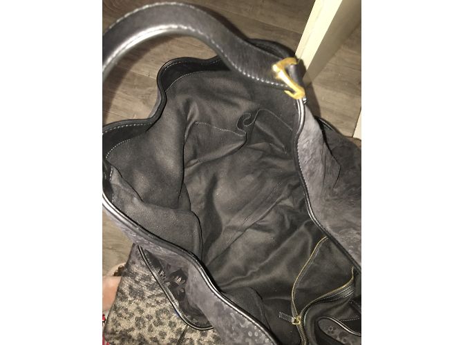 Borsa Gucci in pelle nera Nero - vista 6