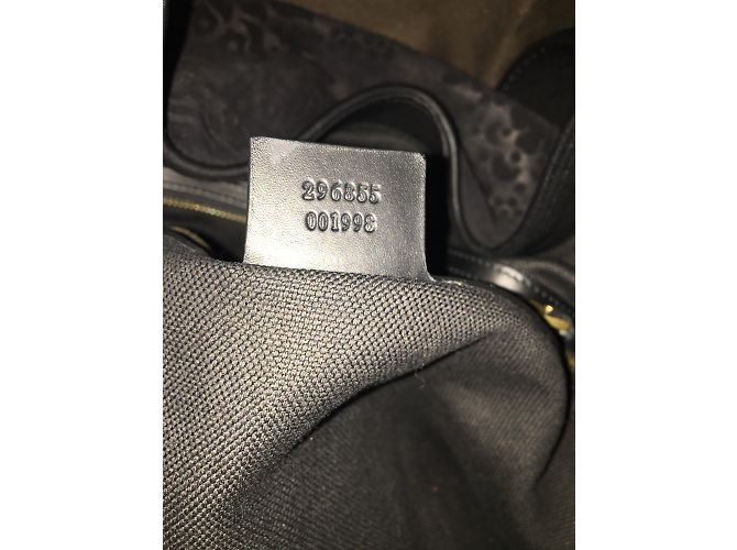 Borsa Gucci in pelle nera Nero - vista 8