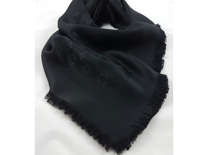 Louis Vuitton SHAWL MONOGRAMM SCHWARZ - Ansicht 4